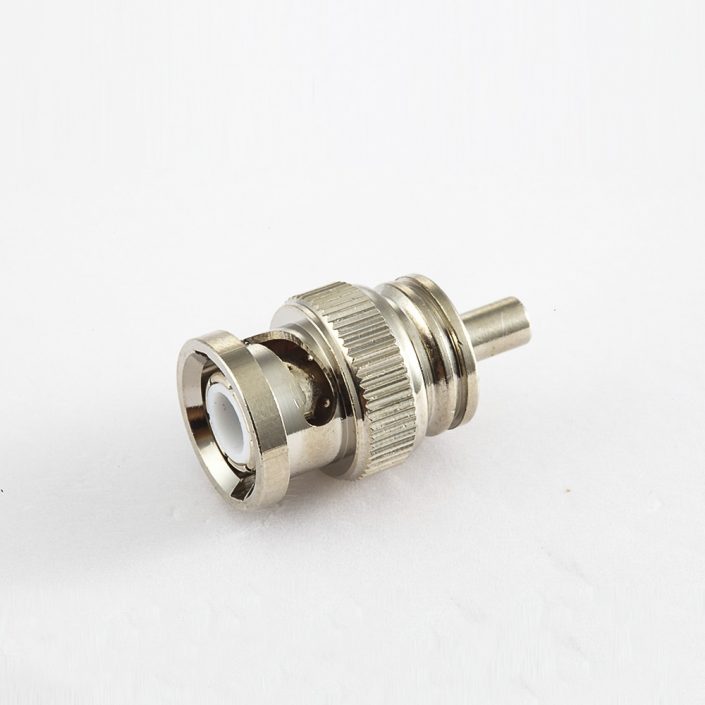 BNC連接器 公頭直式壓接RG174/RG316電纜 BNC連接器 公頭直式壓接RG174/RG316電纜