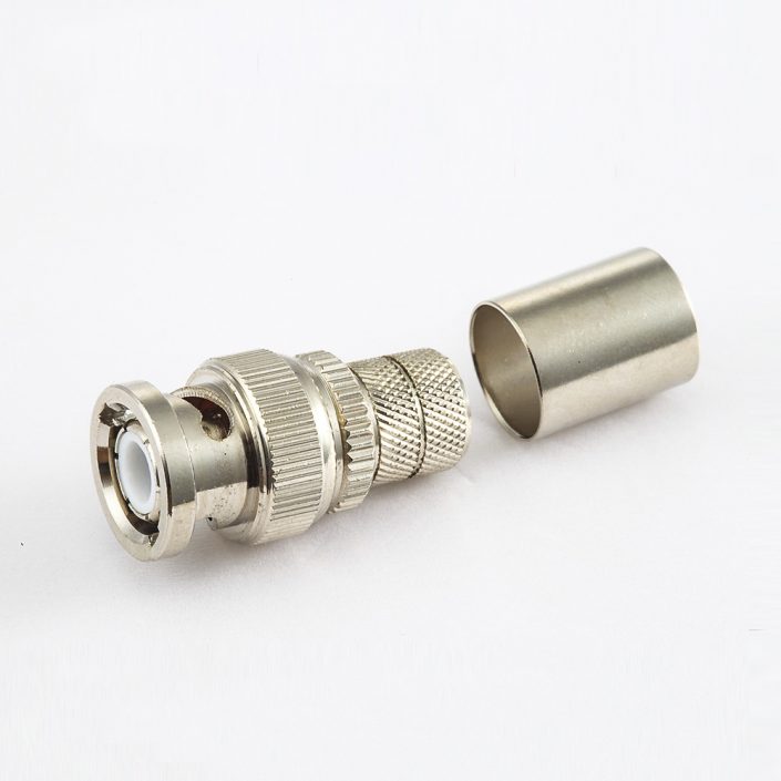 BNC 公頭直式壓接RG213/SYV50-7電纜 BNC 公頭直式壓接RG213/SYV50-7電纜